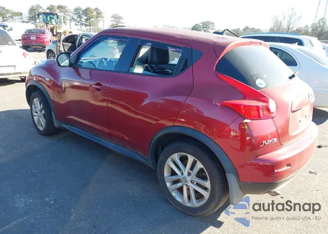2013 Nissan Juke Sl from USA, damaged, VIN JN8AF5MRXDT218500